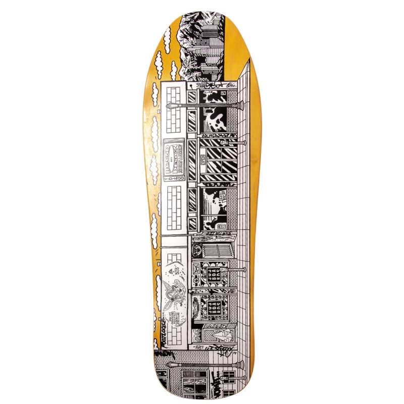 303 Boards – 303 X Todd Bratrud Stickorama Shaped Deck (9.5″) *SALE