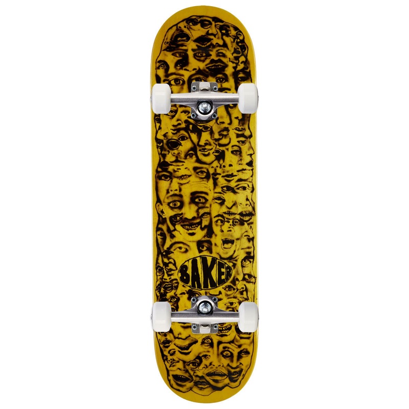 Baker Riley Hawk Nozzle Clog Skateboard Complete – 8.125″