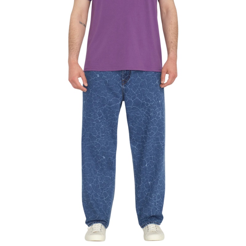 Vaqueros Volcom Billow Tapered Denim – Lazer Azul marino 33