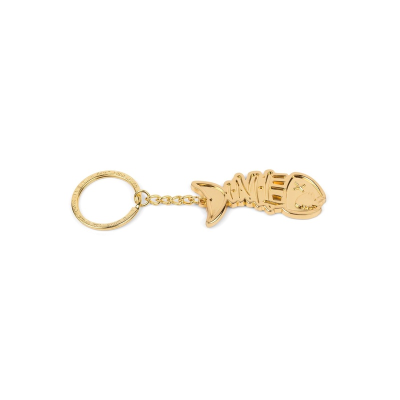 Bones Keychain – Gold