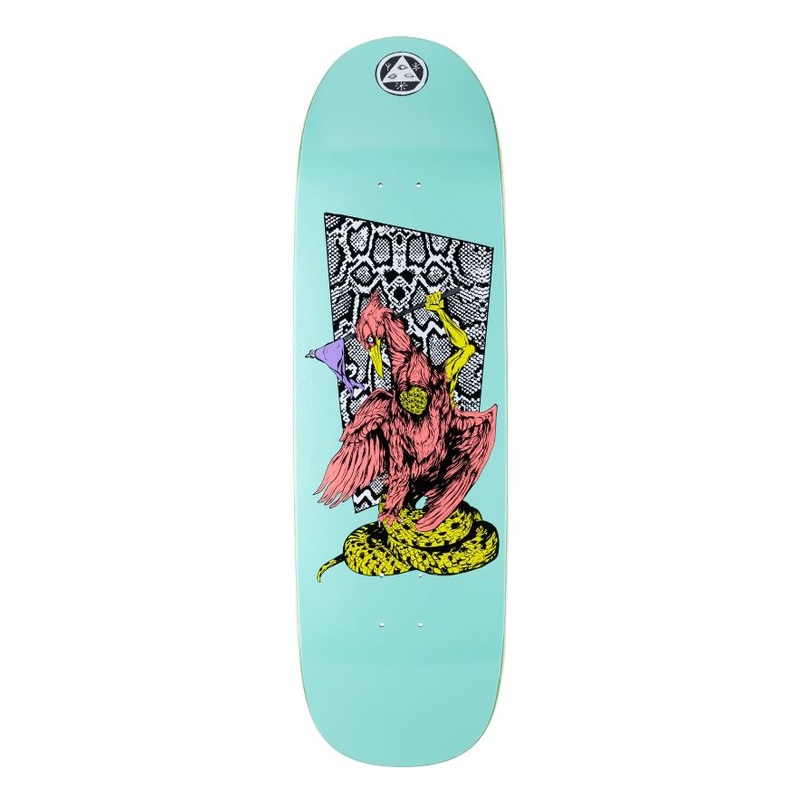 Welcome Deck Twenty Eyes on Boline Teal 9.25