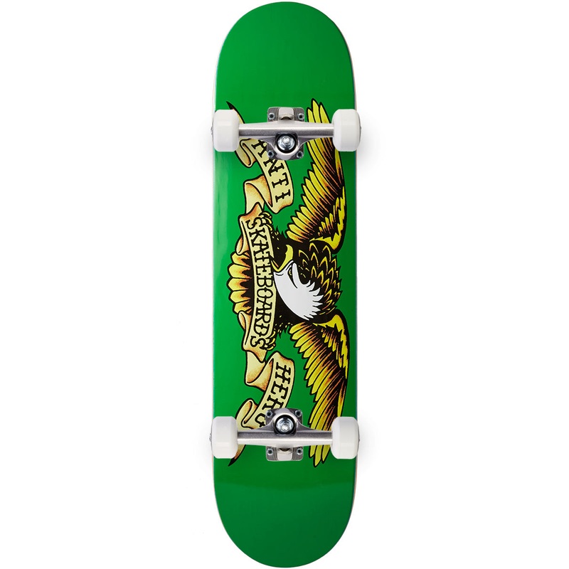 Anti-Hero Classic Eagle Skateboard Complete – Green – 7.81″