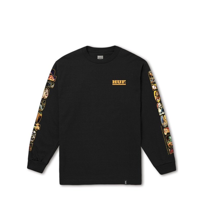 Huf Disaster L/S tee Black S