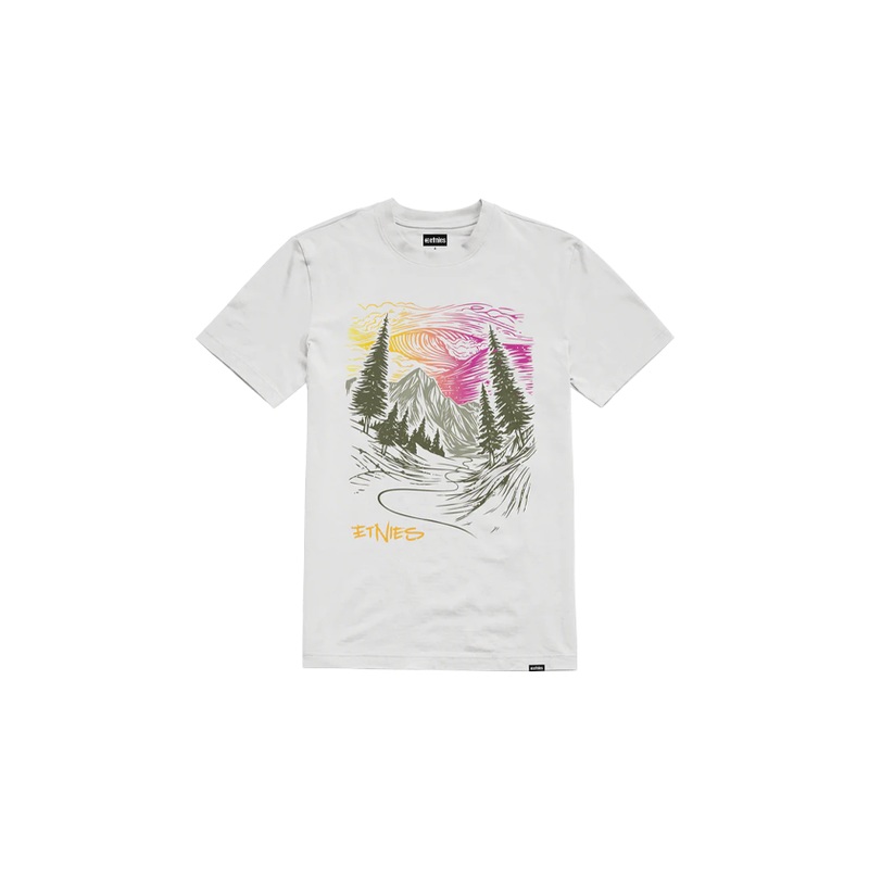 Etnies RP Sunset Mens T-Shirt White Small White