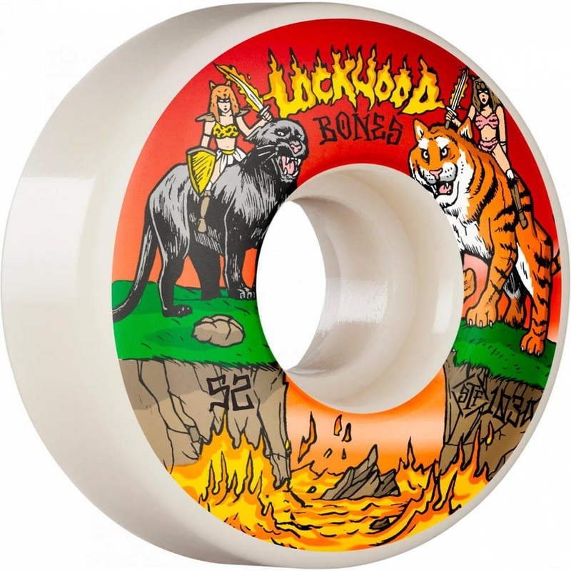Bones – Cody Lockwood Cat Fight 52MM 103A V3 Slims STF Skateboard Wheels