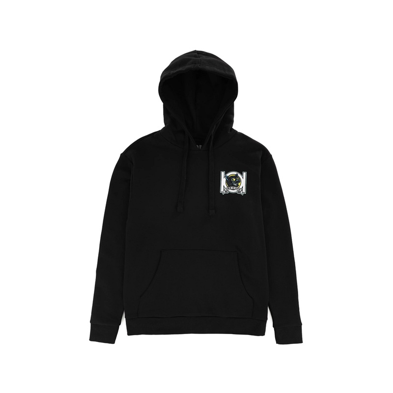 101 Natas Panther Pullover Mens Hoodie Vintage Black Small Vintage Black