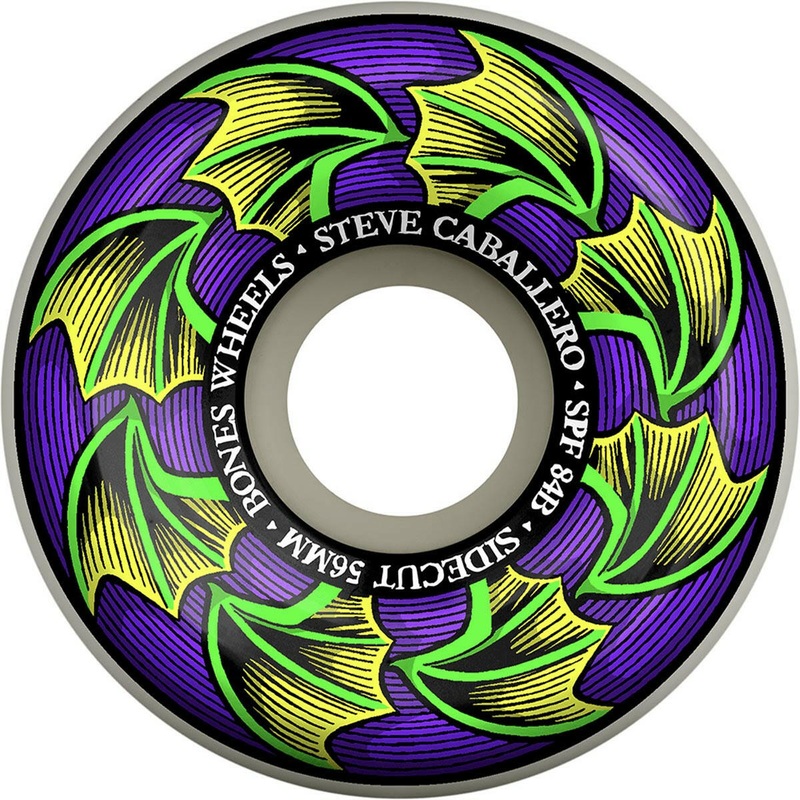 Bones – Caballero Bat Wings 56MM 104A P5 Sidecut SPF Skateboard Wheels