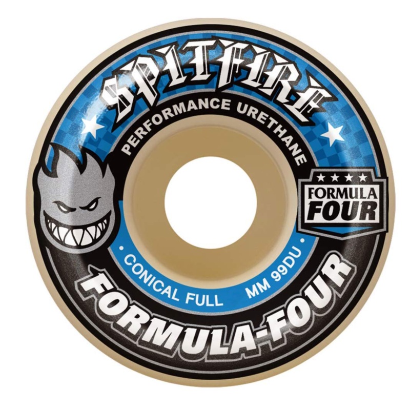 Spitfire Wheels – F4 99A Conical Full Shape (Various Sizes) 52mm