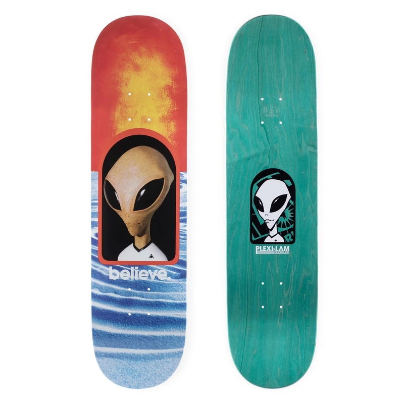 Alien Workshop Believe Reality Plexi Lam 8.25″ Skateboard Deck