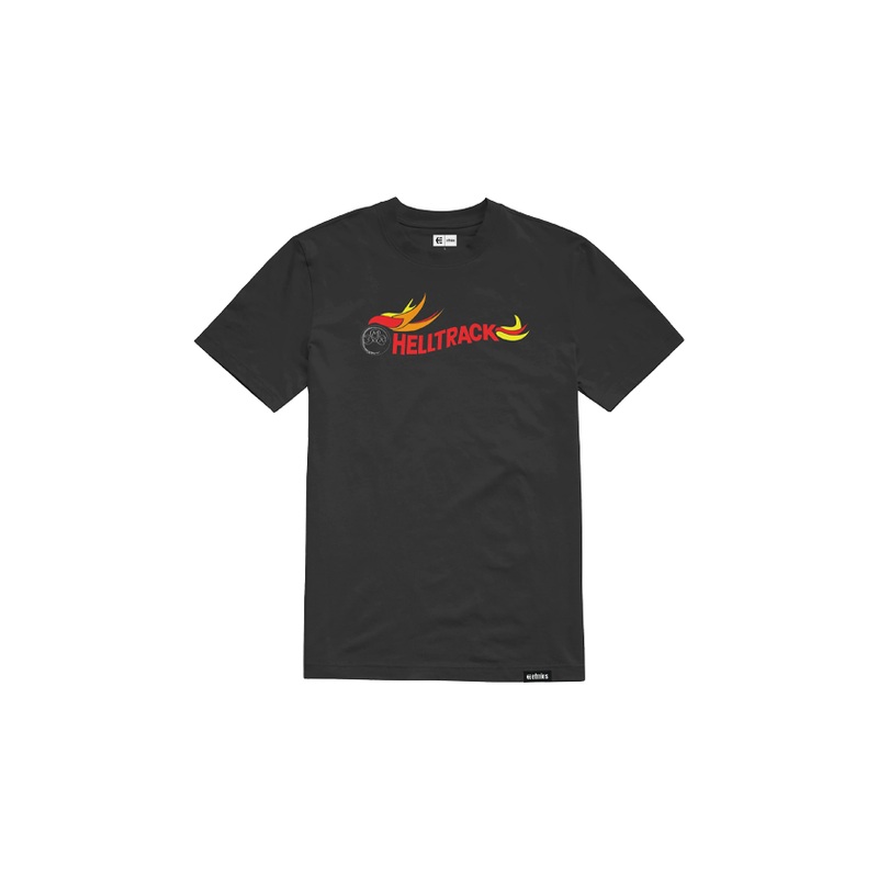 Etnies Helltrack Mens T-Shirt Black Medium Black