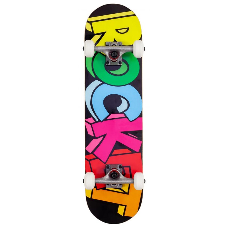 Rocket Blocks Mini Complete Skateboard – 7.5″