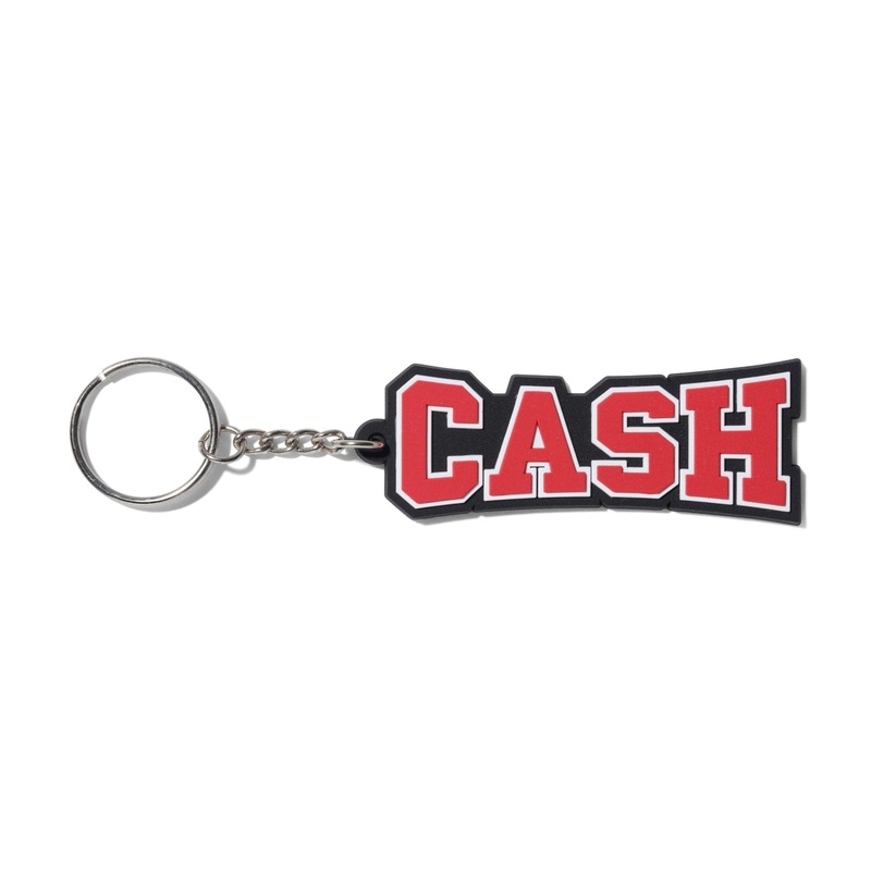 Campus Rubber Key Chain – Black/Red