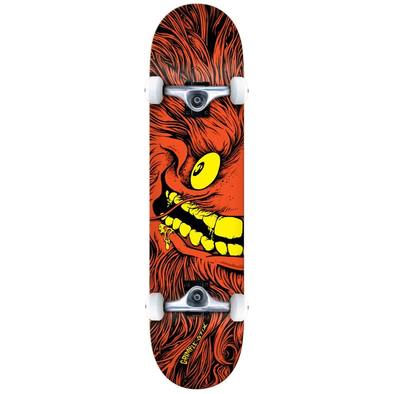 Antihero Grimple Stix Full Face Complete Skateboard – 8.0″