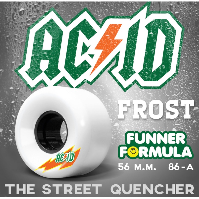 ACID CHEMICAL CO WHEELS 56MM 56mm White