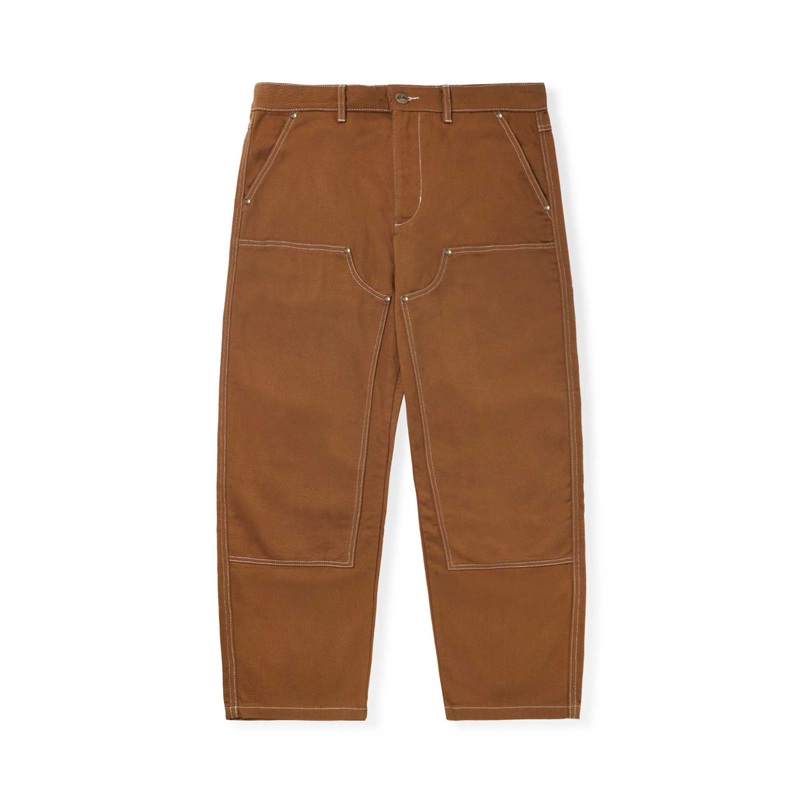Butter Goods Double Knee Pants, brown brown 30″