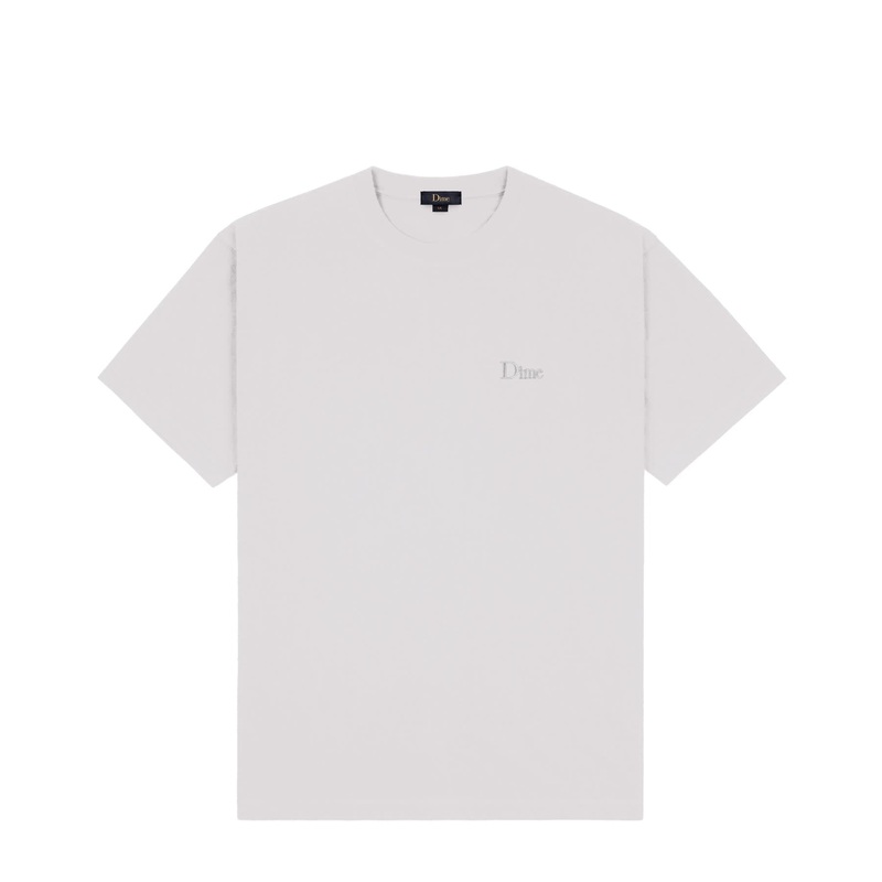 Classic Small Logo T-Shirt – Cement S